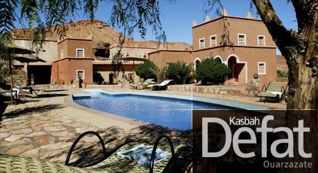 Defat Kasbah Hotel Ait Benhaddou Exterior photo